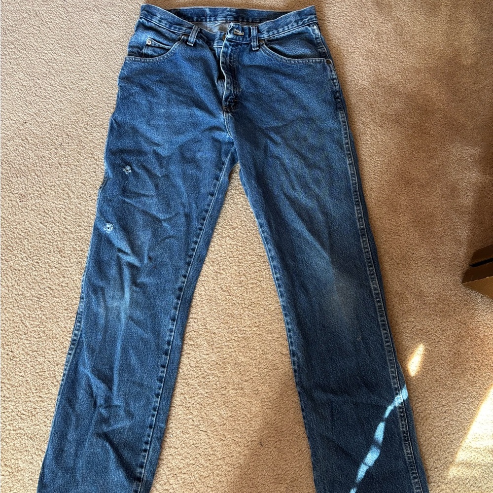 Wrangler Premium Blue Denim Jeans